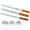 Cuchillo de Pan de Acero Inoxidable para Rebanar Pastel y Tostadas, Cuchillo Dentado para Capas, Herramienta de Repostería para Uso Doméstico, Sin Residuos
