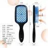 Peine para Masaje de Piel de Peine Hueco Peine de Malla Hogar Cabello Peine para el Cabello Forma Esponjosa Peine Hueco Peine de Masaje