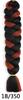 Peluca de trenza grande de color de comercio exterior xpression trenza sucia negra africana fibra química trenza grande