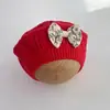 Gorro de Bebé Otoño e Invierno Boina para Niña Gorro de Punto Cálido Lindo Gorro de Pintor Gorro de Punto para Bebé Niña