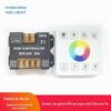 Lâmpada Xilai RF sem fio 86 interruptor de painel RGB controlador de escurecimento de toque completo escurecimento com tampa 5-24V 30A