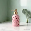 Garrafa de Cerâmica Moderna, Simples e Elegante para Loção, Garrafa com Bomba, Garrafa de Sabão, Álcool em Gel, Sub-Garrafa para Chuveiro, Personalização para Exportação
