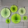 Fondo de boda europeo y americano papel decorativo abanico de flores al por mayor traje de bronceado adornos de boda para fiesta de cumpleaños abanico de papel flor abanico plegable