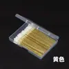 Caja de Comercio Exterior Pincel para Labios Varilla Sólida de Cristal Pincel para Labios Portátil Multifuncional Pincel de Belleza Pincel de Maquillaje Caja de Pincel para Brillo de Labios