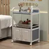 Carrito para Salón de Belleza, Carrito Pequeño para Salón de Belleza, Carrito para Equipo de Tatuaje, Carrito de Almacenamiento Móvil, Carrito de Herramientas para Salón de Peluquería