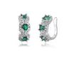Pinzas para Oreja de Circonita Azúcar de Hielo para Hombres, Modernas y Súper Brillantes, Estilo de Alta Gama, Geniales y Elegantes, Brazaletes para Oreja sin Perforación para Mujeres, Aretes, Aretes de Tachuela, Accesorios para Orejas, Regalo