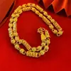 Collar con grifo dominante de oro de arena de Vietnam, cadena hueca, venta al por mayor, joyería transfronteriza, cadena de alta gama para hombre, venta al por mayor