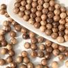 Contas de Madeira 8MM Antigas Naturais Sólidas Novas Chinesas Feitas à Mão Acessórios para Pulseira Colar DIY