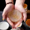 Tigela Transparente de Cristal Original Mistura para Bolo em Pó para Vendedores Ambulantes, Lanche Doce de Confeitaria Tradicional Comercial Ingredientes