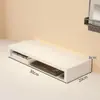 Soporte para computadora ajustable en altura, elevador de monitor para oficina, estante de madera para escritorio, base elevada para computadora de escritorio