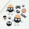 Charms para Sapato Crocs Desenho Animado Raio Grafite Urso Preto Acessórios Acessórios para Chinelo DIY Charms de Sapato Removíveis Atacado do Fabricante