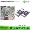 1206 6A 6v fusível termistor de auto-recuperação de baixa resistência smd JK-nSMD600L-6 Jinke