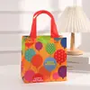 Bolsas de Regalo para Compras, Recuerdos de Cumpleaños, Bolsas Portátiles de Tela No Tejida, Bolsas de Regalo de Caricaturas para Dulces de Fiesta, Al por Mayor en Stock