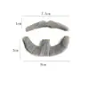 Barba Falsa Transfronteriza Halloween Autoadhesiva Bigote Realista Fiesta Cosplay Barba de Chivo Barba de Barbilla Disponible en Múltiples Colores
