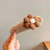 Presilhas de cabelo de flor de tricô para mulheres, tamanho grande, adequadas para outono e inverno, presilhas bico de pato, presilhas tubarão, uma alternativa segura para grampos de cabelo comuns, acessórios de cabelo