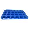 Molde de Silicona para Pastel de 24 Hoyos de Venta Caliente Transfronterizo Molde para Hornear Molde Chifón Casero Molde para Pastel de Arroz Molde para Pastel de Cabello