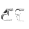 Perfil de Aluminio del Lado de la Transmisión del Invernadero Perfil de Aluminio de Pantalla de Transmisión Tarjeta de Posicionamiento de la Varilla Cuadrada de Accionamiento Hebilla Guía de Tornillo Interior y Exterior Parasol del Invernadero