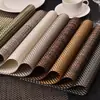 Manteles Individuales Tejidos de Teslin Japonés Manteles Decorativos Retro para Sala de Té Prácticos Impermeables Aislantes Manteles Espesos para Mesa de Comedor