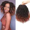 Temu Lo Más Vendido Exportación Fibra Química Crochet Cabello Rizado Yanky Twist Fideos Instantáneos