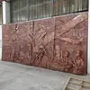 Producción Personalizada de Relieve Temático del Personaje Chang'E Estilo Chino Nuevo, Procesamiento de Patrón Personalizado para Muro Pantalla de Villa en Material de Arenisca