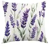 Funda de almohada de flor violeta de primavera Temu transfronteriza, estilo nuevo, para oficina, dormitorio, interior de coche