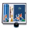 Set de Regalo Día Nacional, Caja de Regalo Corporativa para Negocios, Regalo de Taza Térmica, Beneficios para Empleados, Logo Personalizado, Venta al por Mayor de Fabricante