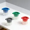 Molde redondo para cubitos de hielo de hockey sobre hielo, molde para whisky, molde de silicona esférico para cubitos de hielo congelados.