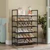 Estantería de almacenamiento multicapa extra grande, ensamblada, en stock, para venta al por mayor, para uso doméstico, dormitorio, recibidor, zapatero simple, zapatero y pasillo