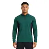 Camiseta Deportiva de Manga Larga Personalizada para Hombre de Amazon con Media Cremallera o Cremallera Completa, Cálida y de Alta Elasticidad, Personalizable