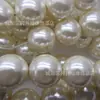 Perlas de imitación perforadas de alto brillo de 30 40 50 mm, accesorios de ropa de tamaño grande, componentes decorativos, cuentas sueltas de agujero recto al por mayor