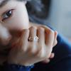 Anillo Pétalo de Verano Diseño Nicho para Mujer Ins Trendy Estilo Frío Estilo Japonés Lujo Accesible Anillo de Dedo Índice Abierto de Alta Gama