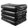 Saco de Lixo Preto Plano Espessado Descartável Propriedade Catering Hotel Saco Plástico Grande Atacado Comercial Embalagem Acessível