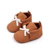 Sapatos Casuais de Primavera e Outono para Meninos e Meninas, Cor Lisa Sola de Pano Antiderrapante Sapatos para Bebês de 0 a 1 Ano, Novos Sapatos Anti-Queda Bzz3247
