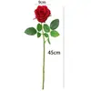 Ramo de rosas artificiales hidratadas para decoración de escenas, arreglo floral, decoración de rosas de alta gama, flores artificiales