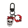 Colgante Llavero Halloween Transfronterizo Calavera Calabaza Dibujo Animado Fantasma Metal Colgante Bolsa Regalo de Año Nuevo