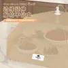 Capa de mesa de jantar antibacteriana 2026 novo modelo, capa de comida à prova de poeira, capa dobrável à prova de moscas e insetos, capa de poeira