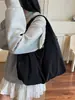 Bolso de Axila de Tela de Nylon Transfronterizo para Mujer 2025 Nuevo Casual Simple Bolso de Hombro Versátil Casual Estilo Perezoso Bolso Tote