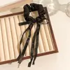 Elástico de cabelo pequeno com babado de renda floral estilo coreano intestino gordo laço fita corda de cabelo elástico acessórios de cabelo barraca de rua