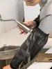 Mangas de TPU Resistentes al Aceite, de Grado Alimenticio, Impermeables, Antiincrustantes, Resistentes a Ácidos y Álcalis, No se Endurecen, Inodoras, Mangas de Cocina para Chefs