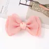7*11 Accesorios para el cabello estilo coreano pasador de lazo pasador de diamantes rotos de malla pinza superior bolsa doble para la cintura accesorios para ropa zapatos y calcetines
