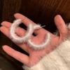 Diadema de Felpa Nuevo Diseño de Nicho de Moda Sentido Accesorios para el Cabello Diadema Elegante Única de Alto Sentido para Mujer