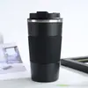 Taza de Café Estilo Europeo Transfronteriza Termo de Viaje Taza de Regalo de Acero Inoxidable Aislamiento Simple Vacío Doble Capa Taza Artesanal