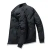 26 estilos de chaquetas de algodón de invierno de talla grande para hombre, abrigos de moda con cuello de béisbol, chaquetas casuales de invierno gruesas y modernas