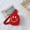 Bolsa infantil Smiley Crossbody Bag 2022 Novo Esporte Bonito Menino Peito Bolsa Jardim de Infância Bebê Meninas Mochila
