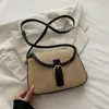 2026 Nova Estilo Bolsa de Férias na Beira-Mar Bolsa de Ombro Trançada Estilosa Patchwork de Palha Bolsa Feminina Bolsa Transversal Bolsa de Praia