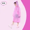 Capa de Chuva Reutilizável para Crianças - Poncho Espesso de Peça Única para Meninos e Meninas de 1 Ano para Alunos de Jardim de Infância e Ensino Fundamental