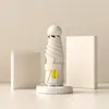 Guarda-chuva Retrátil de Cinco Dobras com Costelas Duplas Guarda-sol Mini Cápsula Ampliado Reforçado Espesso Proteção Solar Proteção UV