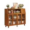 Aparador multifuncional de pared, gabinete de cocina, hogar, sala de estar, gabinete de té, gabinete de almacenamiento, gabinete de estantes
