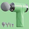Pistola de masaje de fascia pequeña transfronteriza, relajante muscular mini portátil, masajeador de columna cervical, pistola de masaje MINI EMO para mujeres