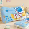 Almohada Infantil de Algodón Puro con Terciopelo de Frijol Calmante, Adecuada para Uso en Guardería, para Bebés de 1-3-6 Años y Mayores, Núcleo de Almohada Pequeño para Bebés